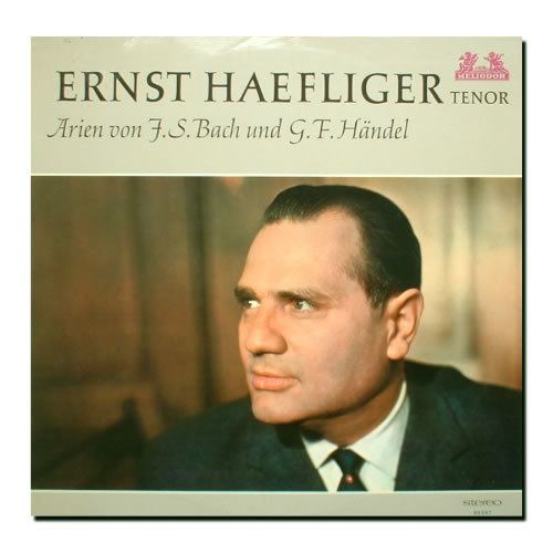 Ernst Haefliger Ernst Haefliger Tenor Short Biography