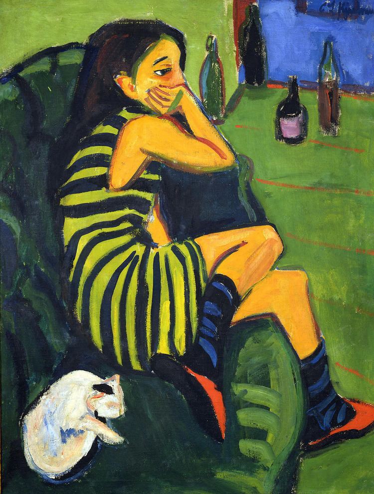 Ernst Ludwig Kirchner Female Artist Ernst Ludwig Kirchner WikiArtorg