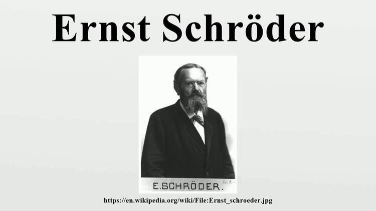 Ernst Schröder Ernst Schrder YouTube