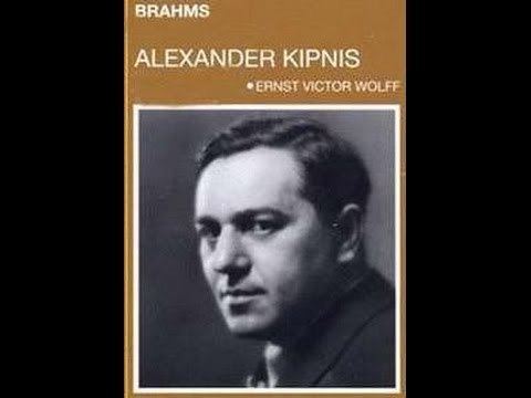 Ernst Victor Wolff Kipnis Sings Brahms Songs18 Volume 2 Ernst Victor Wolff Piano