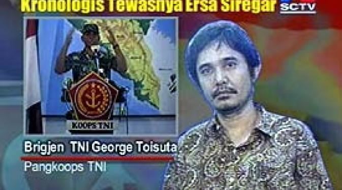 Ersa Siregar Pangkoops Ersa Tewas dalam Kontak Senjata News Liputan6com