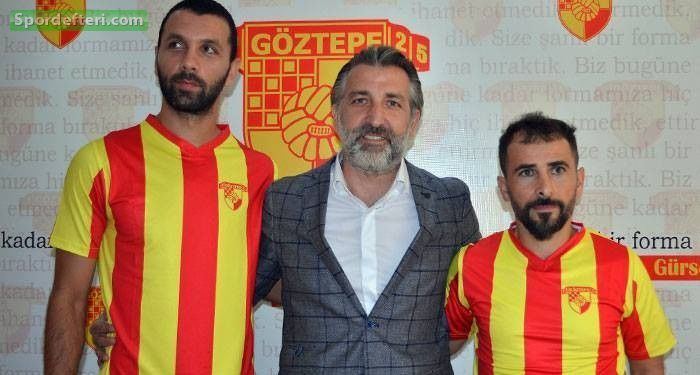 Ertuğrul Arslan Gztepe Erturul Arslan ve Ouzhan Bahadr ile szleme imzalad