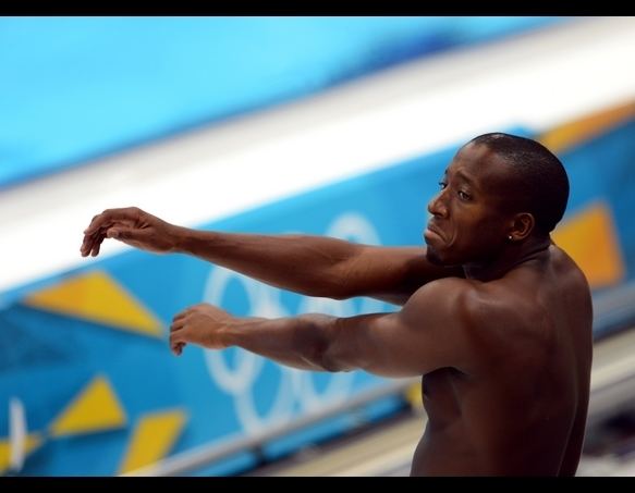 Esau Simpson Esau Simpson swimmer for Grenadas Olympic Team Olympics 2012