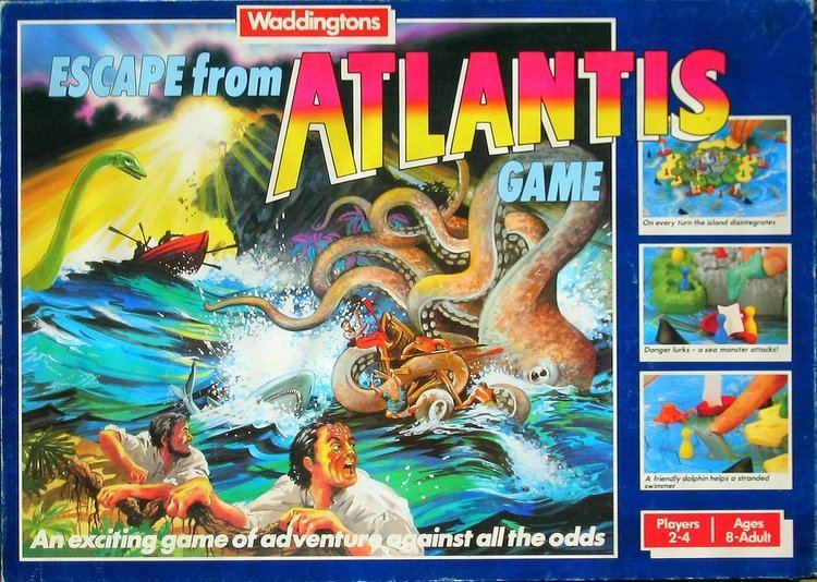 Escape from Atlantis Escape from Atlantis Board Game BoardGameGeek