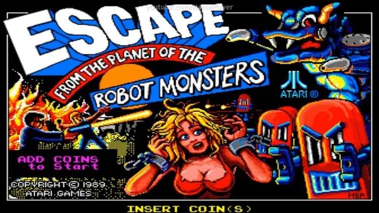 Escape from the Planet of the Robot Monsters Escape from the Planet of the Robot Monsters 1989 Atari Mame Retro