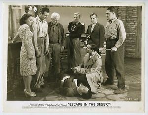 Escape in the Desert Movie StillJean SullivanPhilip DornEscape in the Desert 1945