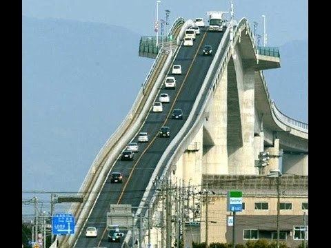 Eshima Ohashi Bridge What it39s like to drive over Japan39s famous Eshima Ohashi bridge