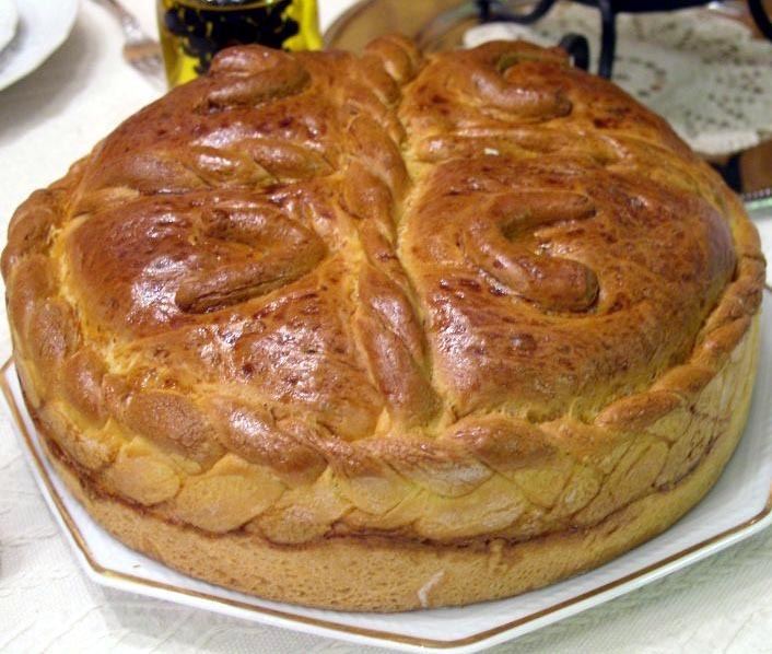 Česnica Serbian Christmas Bread Chesnitsa esnica Recipe