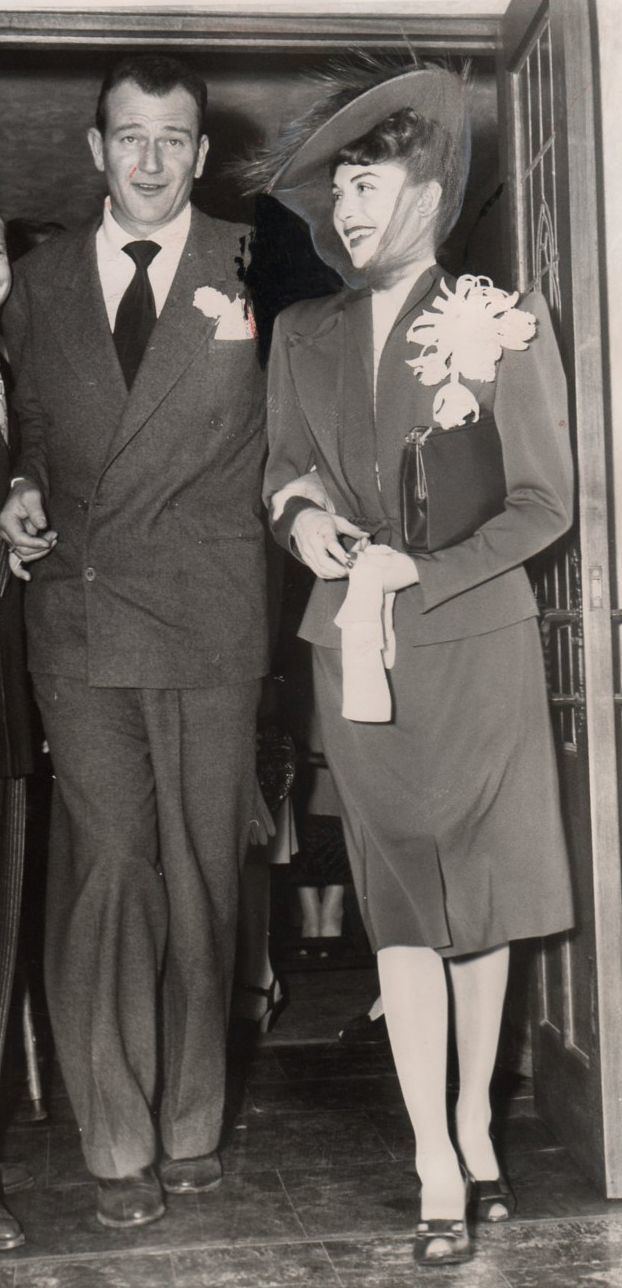 Esperanza Baur John Wayne and second wife Esperanza Baur married 1946