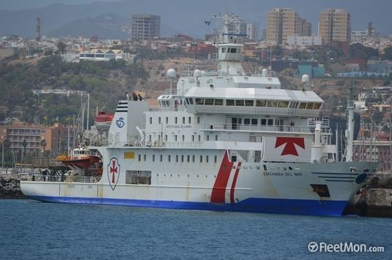 Esperanza del Mar ESPERANZA DEL MAR Hospital ship IMO 9220536