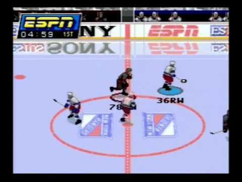 ESPN National Hockey Night (video game) Genesis ESPN National Hockey Night YouTube