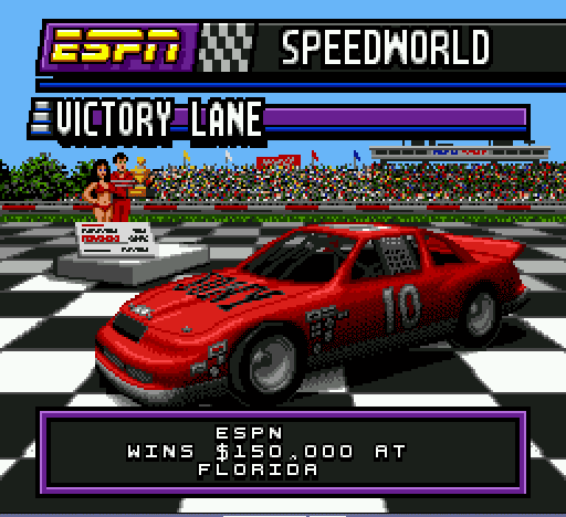 ESPN Speed World Play ESPN Speed World Online GEN Game Rom Sega Genesis Emulation
