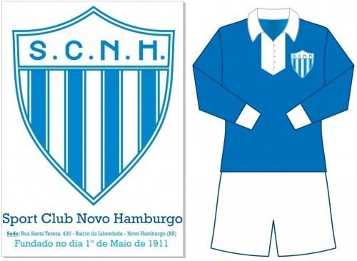 Esporte Clube Novo Hamburgo Esporte Clube Novo Hamburgo Novo Hamburgo RS Modelo de escudo e