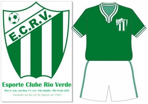 Esporte Clube Rio Verde Esporte Clube Rio Verde Rio Verde GO Histria do Futebol