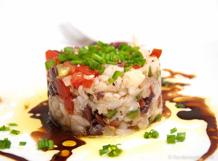 Esqueixada Salt cod salad Esqueixada Foodsnaps