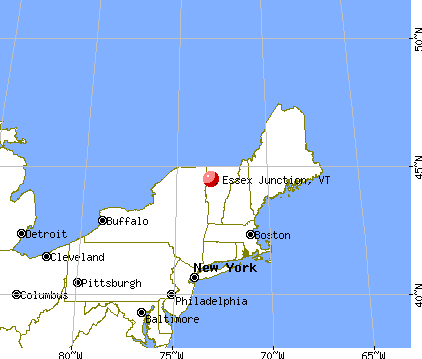 Essex Junction, Vermont Essex Junction Vermont VT 05452 profile population maps real