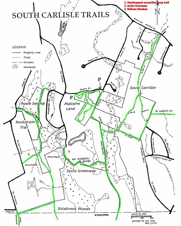 Estabrook Woods Carlisle Trails Committee South Carlisle Trails