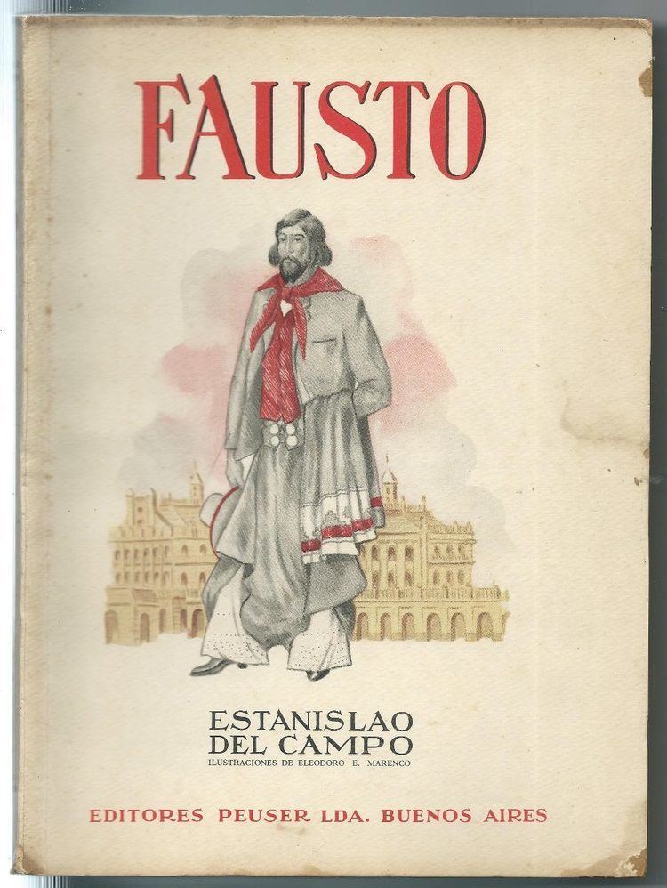 Estanislao del Campo Estanislao Del Campo Fausto E Marenco Peuser 1946 89250 en