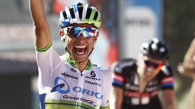 Esteban Chaves Vuelta a Espana Chris Froome loses four seconds to Nairo