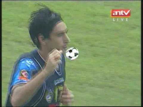 Esteban Guillén Excellent Free Kick by Esteban Guillen AIFC39s Midfield YouTube