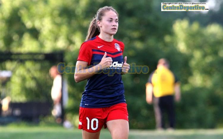 Estefanía Banini WASHINGTON SPIRIT MIDFIELDER ESTEFANIA BANINI VOTED NWSL PLAYER OF