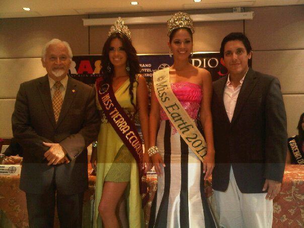 Estefanía Realpe Global Miss Contest Estefania Realpe Crowned Miss Earth Ecuador 2012