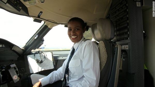 Esther Mbabazi CNN African Voices Rwanda39s First Female Pilot Esther