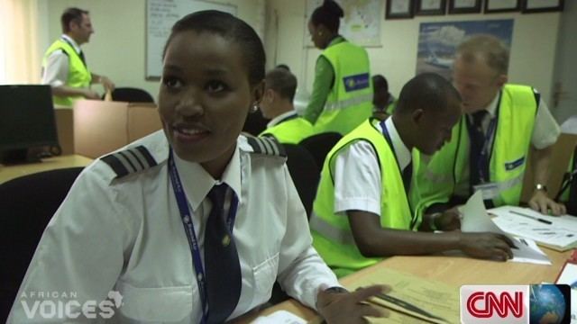 Esther Mbabazi Rwanda39s first female pilot takes to the skies CNNcom
