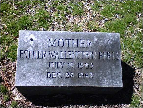 Esther Wallenstein Esther Wallenstein Perls 1903 1963 Find A Grave Memorial