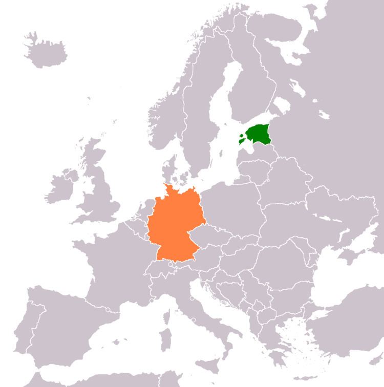 Estonia–Germany relations