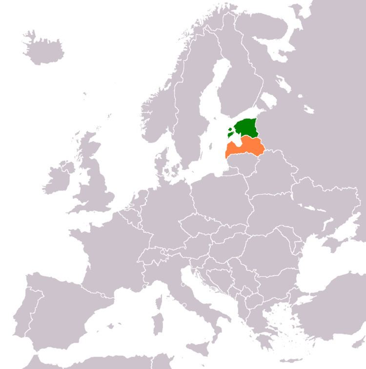 Estonia–Latvia relations