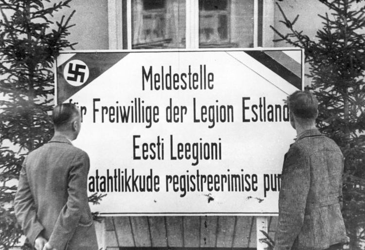 Estonian Legion httpsuploadwikimediaorgwikipediacommons66