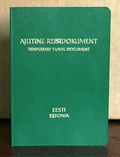 Estonian temporary travel document