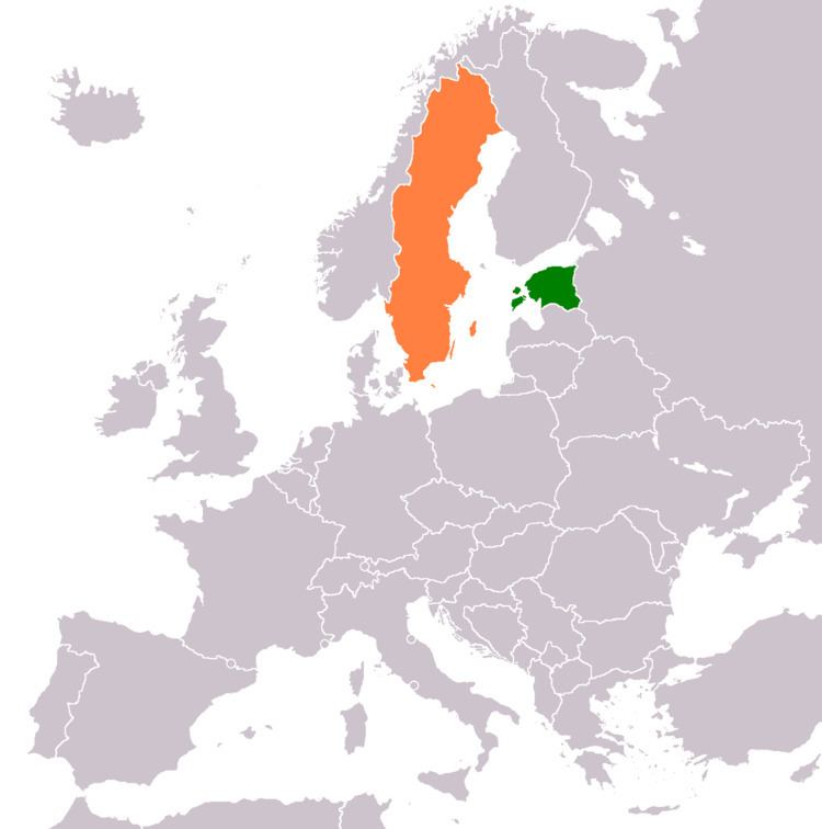 Estonia–Sweden relations