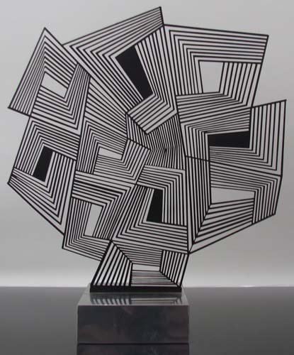 Estuardo Maldonado 272 Estuardo Maldonado sculpture relief quotNE 5quot Lot 272