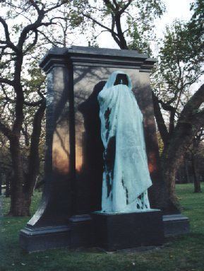 Eternal Silence (sculpture) Graceland Cemetery Graves quotEternal Silencequot