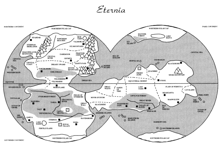 Eternia Map Of Eternia