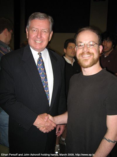 Ethan Persoff MY NIGHT WITH JOHN ASHCROFT by Ethan Persoff httpwwweptc