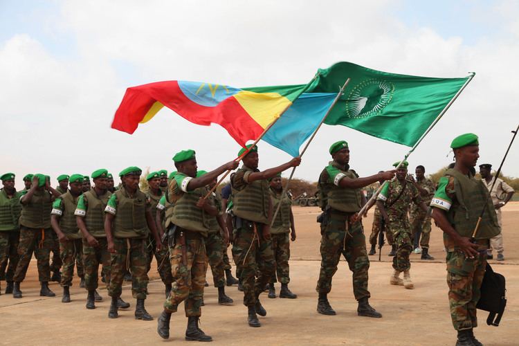 Ethiopian National Defense Force AMISOM Ethiopian National Defense Forces Contingent Deploys in