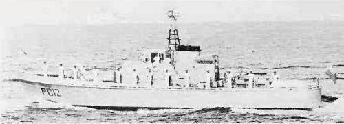 Ethiopian Navy PC11 large patrol craft 19581962 Ethiopian Navy