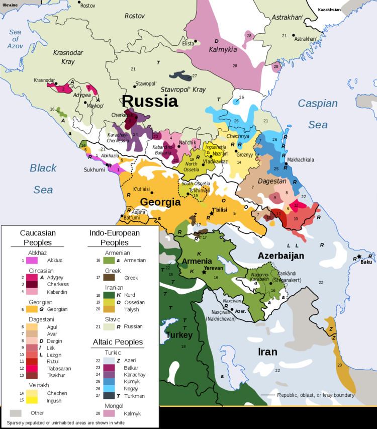 Ethnic minorities in Georgia (country)