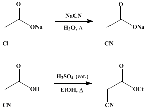 Ethyl cyanoacetate wwworgsynorgcontentfiguresCV1P0254gif