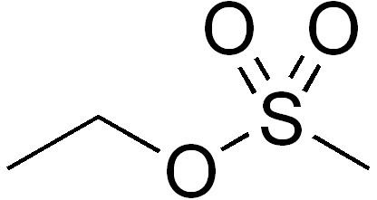 Ethyl methanesulfonate FileEthyl methanesulfonatepng Wikimedia Commons