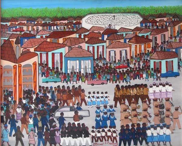 Etienne Chavannes Haitian Art by Etienne Chavannes from Galerie Macondo