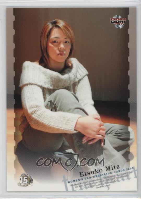Etsuko Mita Etsuko Mita Wrestling Cards COMC Card Marketplace