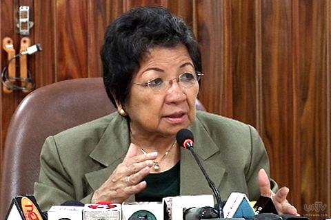 Etta Rosales DzBB No more CHR probe vs 39Bistek39 Politiko