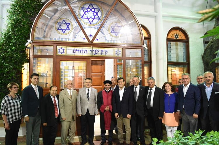 Etz Ahayim Synagogue Etz Ahayim Sinagogu39nda ftar Beikta Belediyesi
