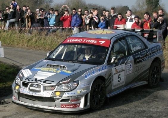 Eugene Donnelly Marcus Gronholm nearly beaten by Eugene Donnelly Subaru