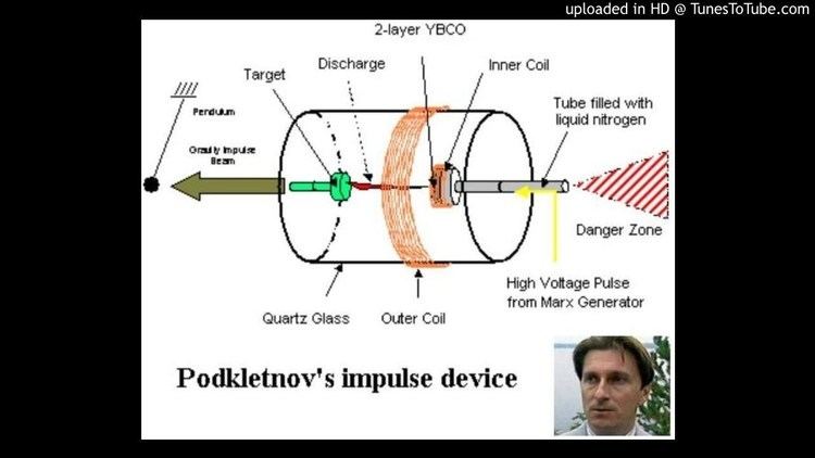 Eugene Podkletnov Eugene Podkletnov on his Gravity Beam Experiment YouTube