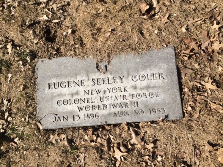 Eugene Seeley Coler Col Eugene Seeley Coler 1896 1953 Find A Grave Memorial